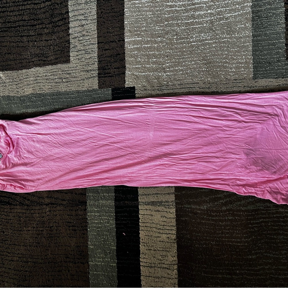 Fashion Nova Pink Maxi Dress